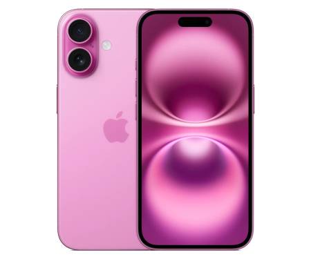 Смартфон Apple iPhone 16 128GB Dual SIM Pink (MYEX3) 1