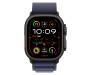 Apple Watch Ultra 2 GPS + Cellular 49mm Black Titan. Case w. Navy Alpine Loop - Small (MYTF3+MYPW3) 2