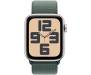 Apple Watch SE 2 GPS 40mm Starlight Aluminium Case w. Lake Green Sport Loop (MXEH3) 2