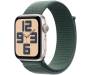 Apple Watch SE 2 GPS 40mm Starlight Aluminium Case w. Lake Green Sport Loop (MXEH3) 1