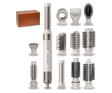 Фен-стайлер CECOTEC Bamba CeramicCare 12in1 AirGlam Champagne (CCTC-00249)