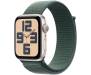 Apple Watch SE 2 GPS 44mm Starlight Aluminium Case w. Lake Green Sport Loop (MXEW3) 1