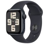 Apple Watch SE 2 GPS 40mm Midnight Alu. Case w. Midnight Sport Band - S/M (MXE73)