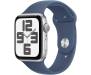 Apple Watch SE 2 GPS 40mm Silver Aluminium Case w. Denim Sport Band - S/M (MXEC3) 1