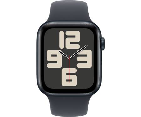 Apple Watch SE 2 GPS 44mm Midnight Aluminium Case w. Midnight Sport Band - M/L (MXEK3) 2