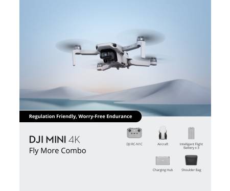 Квадрокоптер DJI Mini 4K Fly More Combo (CP.MA.00000788.01) 4