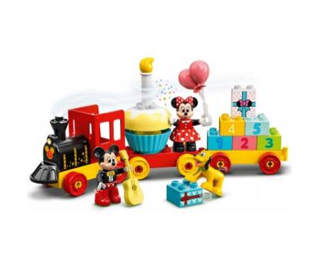 Конструктор LEGO DUPLO Святковий потяг Мікі та Мінні (10941)