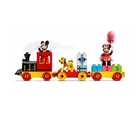 Конструктор LEGO DUPLO Святковий потяг Мікі та Мінні (10941)