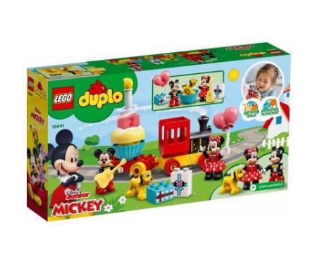 Конструктор LEGO DUPLO Святковий потяг Мікі та Мінні (10941)