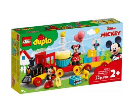 Конструктор LEGO DUPLO Святковий потяг Мікі та Мінні (10941)