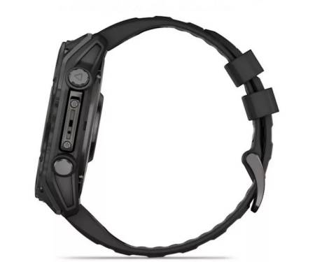 Смарт-годинник GarminFenix 8 51mm Sapphire Carbone Gray DLC Titanium with Black (010-02905-21)