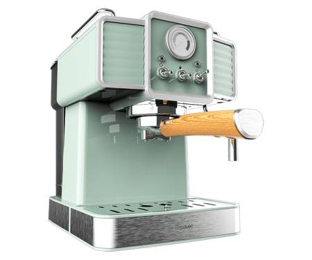 Рожковая кофеварка CECOTEC Power Espresso 20 Tradizionale Light Green (CCTC-01576)
