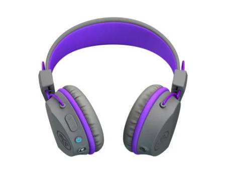 Навушники Jlab JBuddies Studio Wireless Graphite/Purple (IEUHBSTUDIORGRYPRPL4)