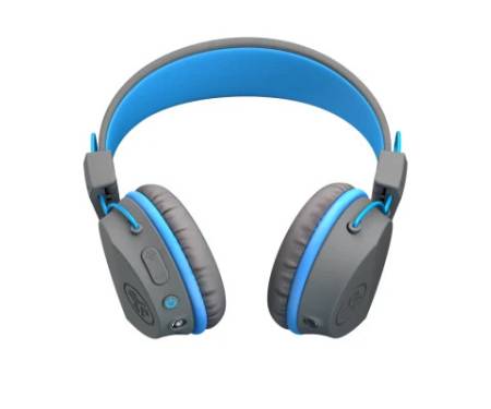 Навушники Jlab JBuddies Studio Wireless Graphite/Blue (IEUHBSTUDIORGRYBLU4)