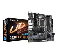 Материнська плата GIGABYTE Q670M D3H DDR4