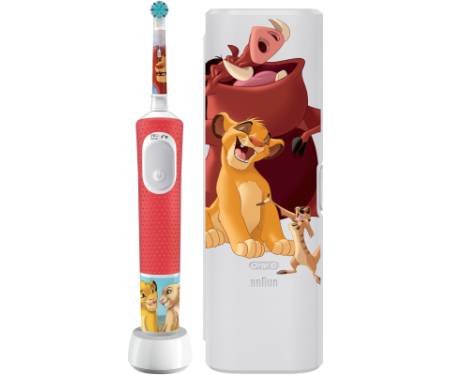 Електрична зубна щітка Oral-B D103.413.2KX Lion King