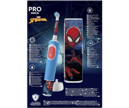 Електрична зубна щітка Oral-B D103.413.2KX Spider-Man