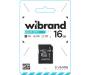 Карта пам'яті Wibrand 16GB microSD class 10 UHS-I (WICDHU1/16GB-A)