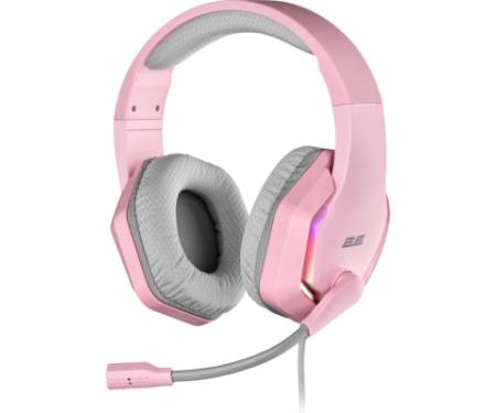 Навушники 2E Gaming HG315 RGB USB 7.1 Pink (2E-HG315PK-7.1)