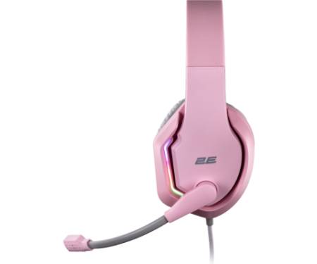 Навушники 2E Gaming HG315 RGB USB 7.1 Pink (2E-HG315PK-7.1)