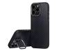 Чехол для Apple iPhone 16 Pro Comma Kevlar Magnetic Series Black