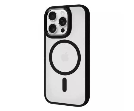 Чехол для Apple iPhone 16 Pro WAVE Magnetic Ring Black