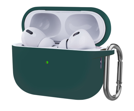 Чехол для наушников Armorstandart Hang Case для Apple AirPods Pro 2 Dark Green (ARM68591) 1