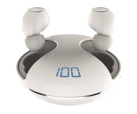 Навушники 2E RainDrops Х True Wireless Waterproof Mic White (2E-EBTWRDXWH)