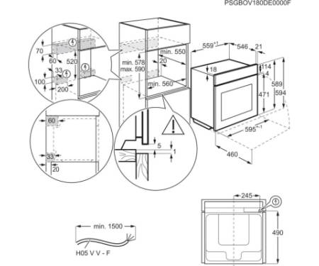 Духова шафа Electrolux EOB8S39WZ