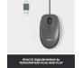 Мишка Logitech M100 USB Black (910-006652)