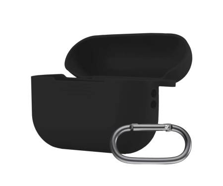 Чехол для AirPods Pro 2 Silicone Case Black 1