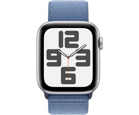 Apple Watch SE 2 GPS + Cellular 44mm Silver Alu. Case w. Winter Blue Sport Loop (MRHL3) 2