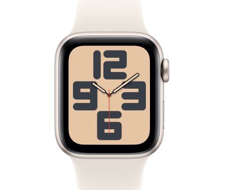 Apple Watch SE 2 GPS + Cellular 40mm Starlight Alu. Case w. Starlight Sport Band - S/M (MXFY3, MXGJ3) 2