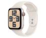 Apple Watch SE 2 GPS + Cellular 44mm Starlight Aluminium Case w. Starlight Sport Band - M/L (MXG83/MXGU3) 1