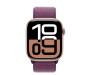 Apple Watch Series 10 GPS + Cellular 42mm Rose Gold Aluminum Case w. Plum S. Loop (MWXC3) 2