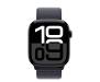Apple Watch Series 10 GPS + Cellular 46mm Jet Black Aluminum Case w. Ink Sport Loop (MWY53) 2