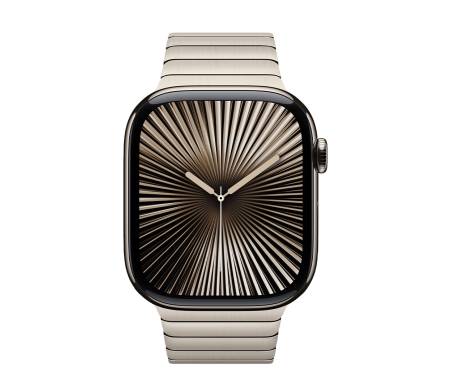 Apple Watch Series 10 GPS + Cellular 46mm Natural Titanium Case w. Natural Link Bracelet (MX163+MXMF3) 2