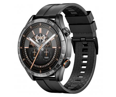 Смарт часы Haylou Solar 5 LS20 Silicone strap Black