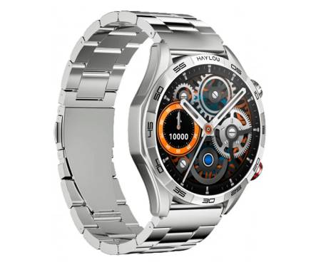 Смарт-часы Haylou Solar 5 LS20 Stainless steel strap Silver
