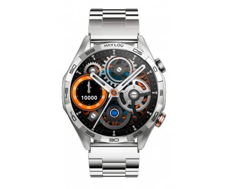 Смарт-часы Haylou Solar 5 LS20 Stainless steel strap Silver