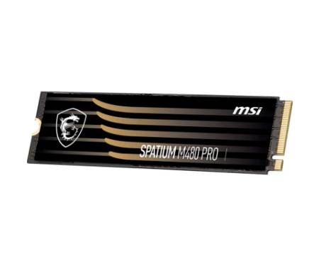 Накопичувач SSD M.2 2280 1TB Spatium M480 PRO MSI (S78-440L1G0-P83)