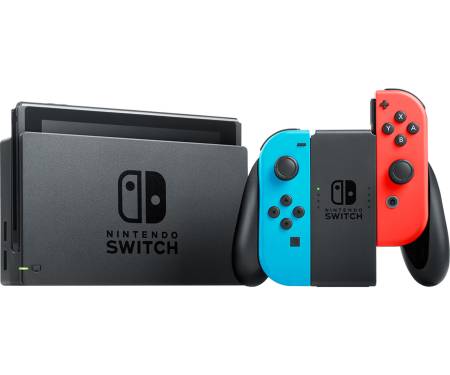 Портативная игровая приставка Nintendo Switch Sports with Neon Blue and Neon Red Joy-Con 4
