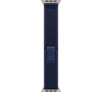 Ремешок Apple Trail Loop Blue - Natural Titanium Finish для Watch 44/45/46/49mm - M/L (MXTW3)