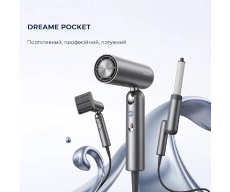 Фен Dreame Pocket Grey (AHD51-GR)