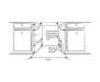 Посудомийна машина Interline DWI 945 DSO WA Sliding Door