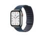 Apple Watch Series 9 GPS 41mm Silver Aluminum Case with Pacific Blue Magnetic Strap - S/M 1