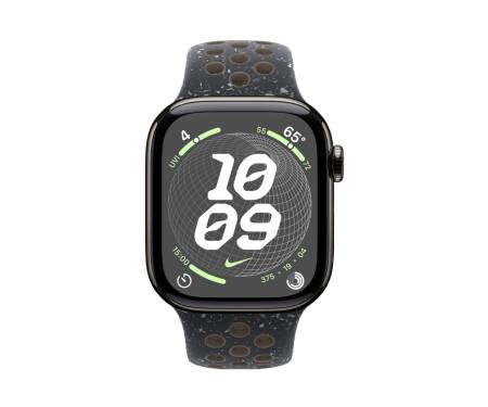 Apple Watch Series 10 GPS + Cellular 46mm Slate Titanium Case w. Midnight Sky Nike Sport Band - M/L ( MX173+MYL73 ) 2