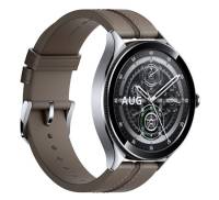 Смарт-часы Xiaomi Watch 2 Pro 4G LTE Silver Case with Brown Leather Strap (BHR7210GL)