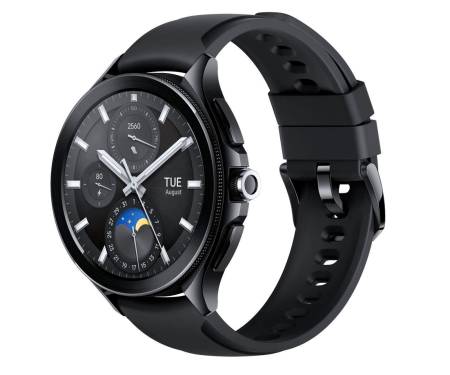 Смарт-часы Xiaomi Watch 2 Pro 4G LTE Black Case with Black Fluororubber Strap (BHR7208GL)