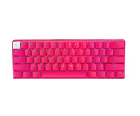 Клавиатура LOGITECH G Pro X 60 Lightspeed Tactile Magenta (920-011949)